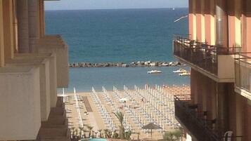 Blick von der Unterkunft