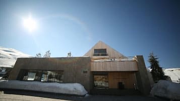 Façade de l’hébergement
