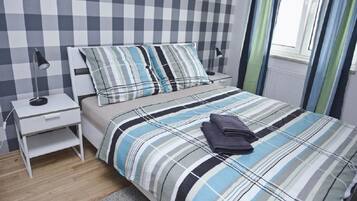 Free WiFi, bed sheets