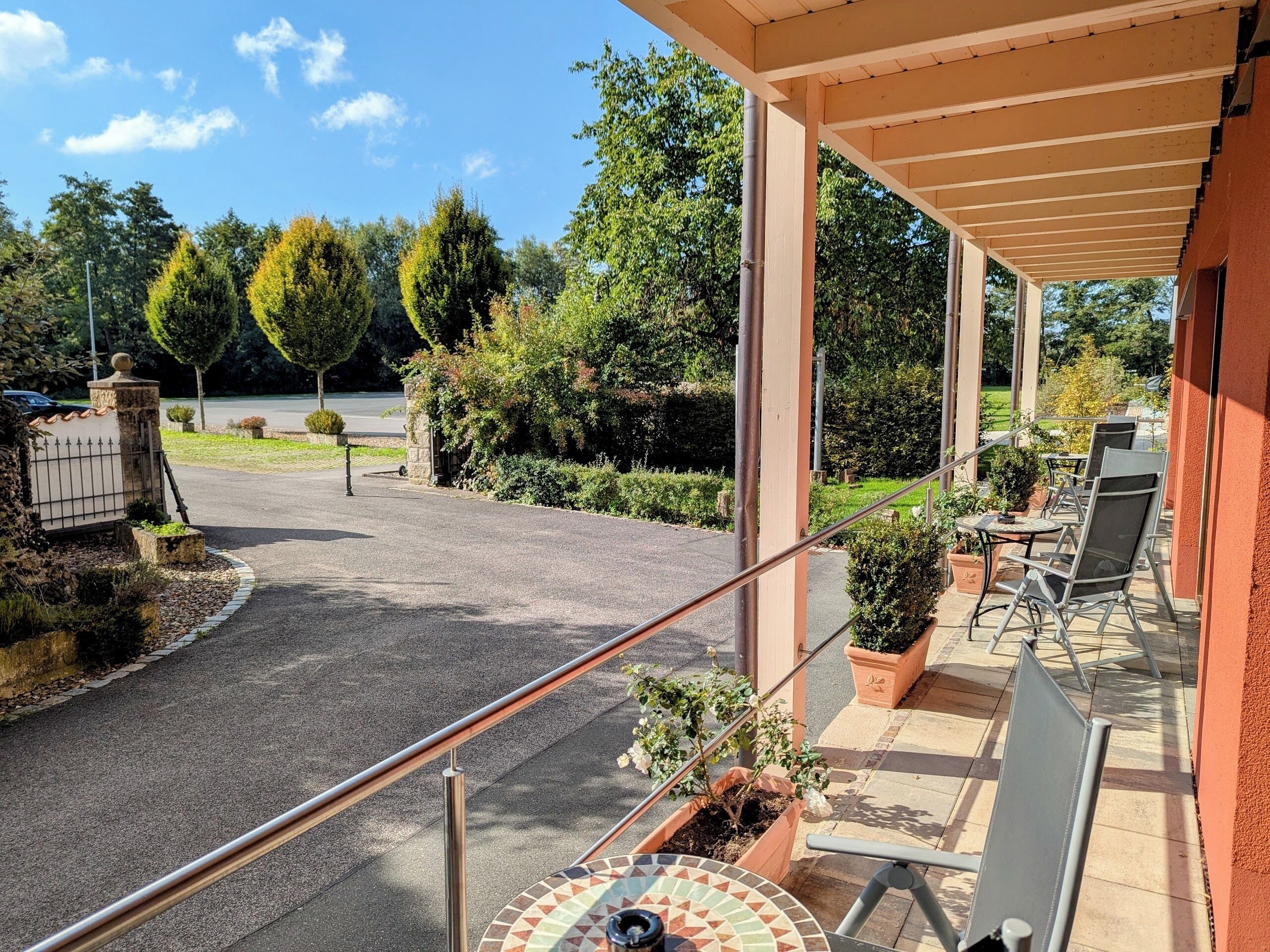 Blick auf den Innenhof