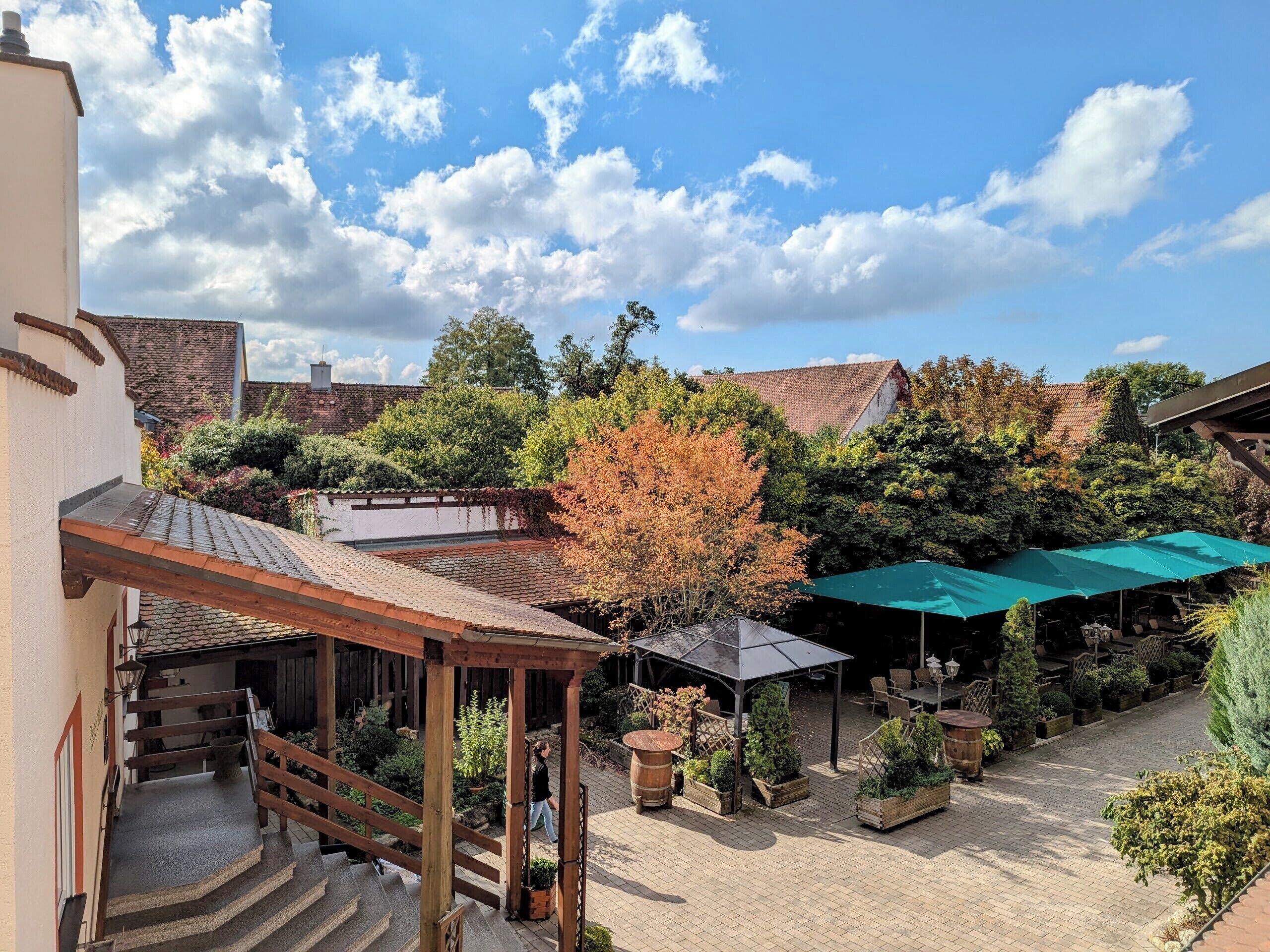 Courtyard view