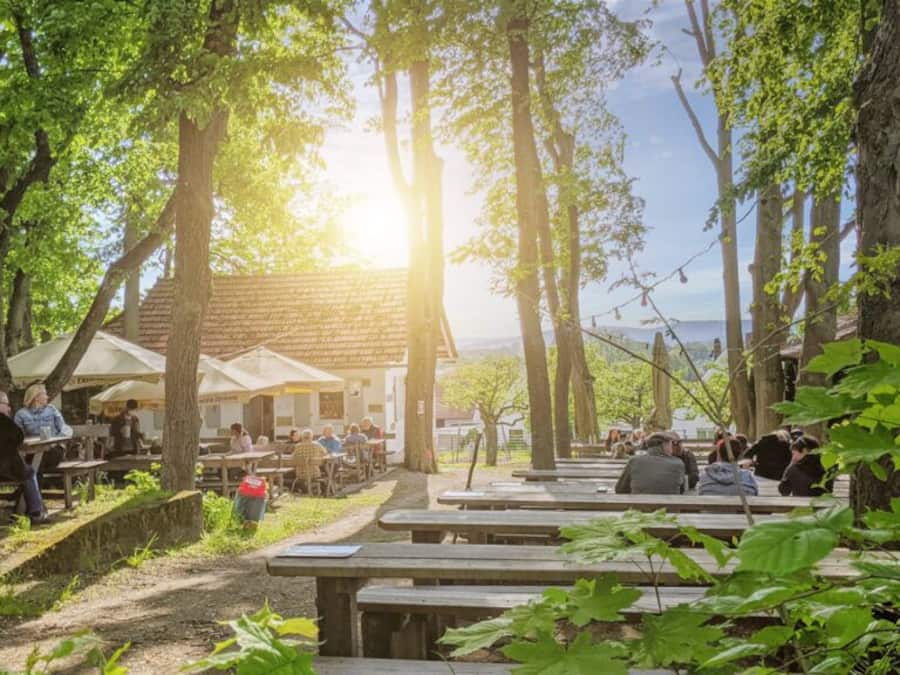 Mittagessen und Abendessen, deutsche Küche