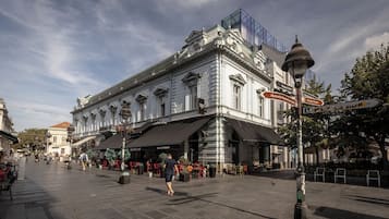 Voorkant van accommodatie