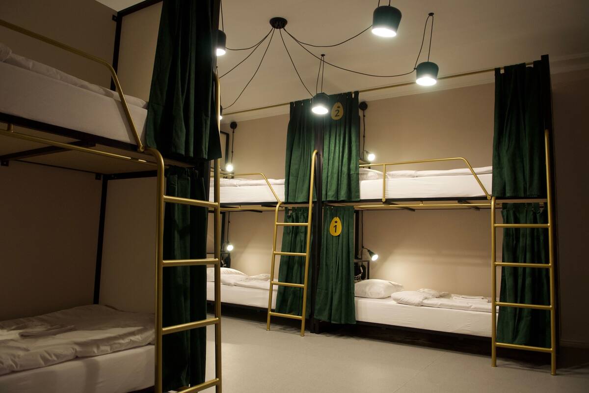Bed in 8-Beds Mixed Dormitory Room