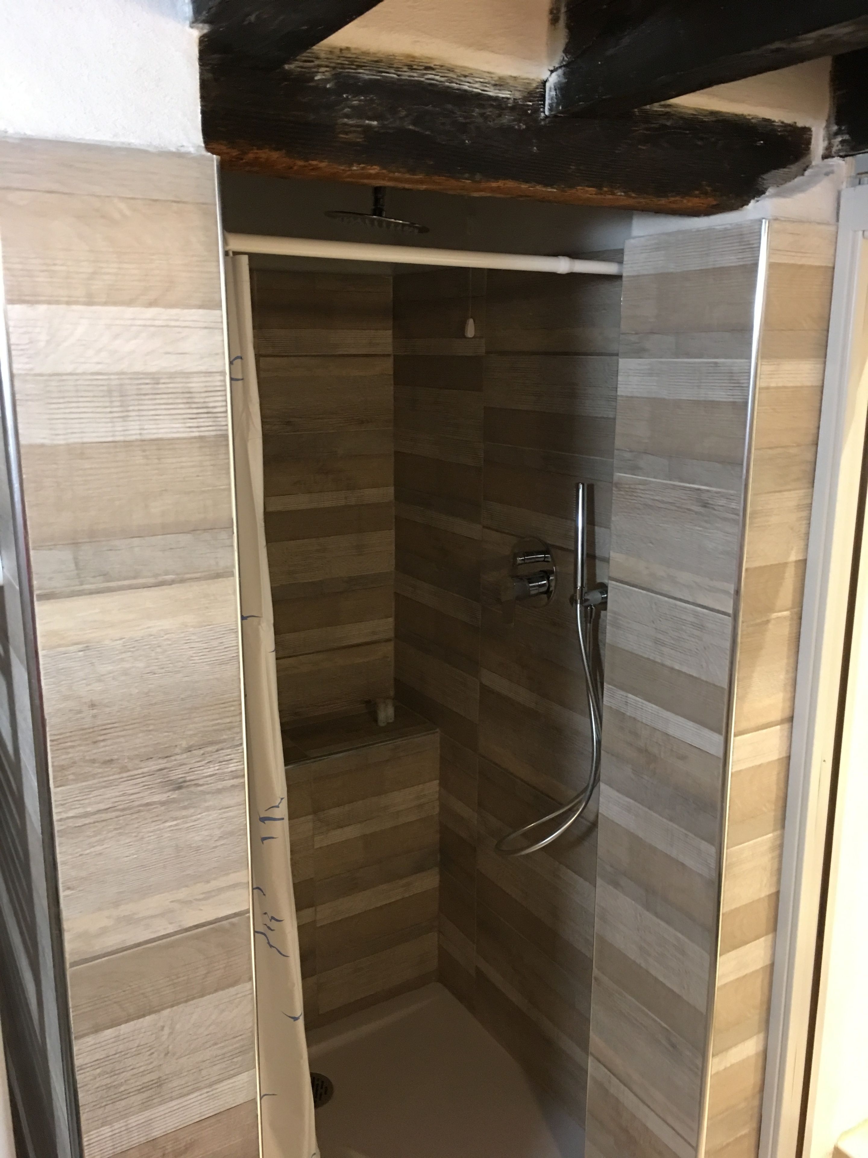Comfort Double Room, Patio, Ground Floor | Bathroom shower