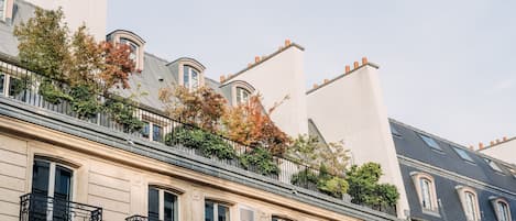 Fassade der Unterkunft