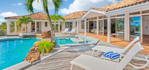 Outdoor pool - Villa Belle Fontaine (Les Terres Basses)