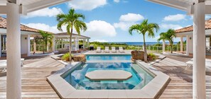 Outdoor pool - Villa Belle Fontaine (Les Terres Basses)