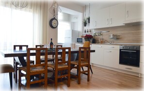 Apartment, 4 Bedrooms | Private kitchen | Espresso maker, coffee/tea maker, fridge, microwave - Country Apartment by JC (Porto)