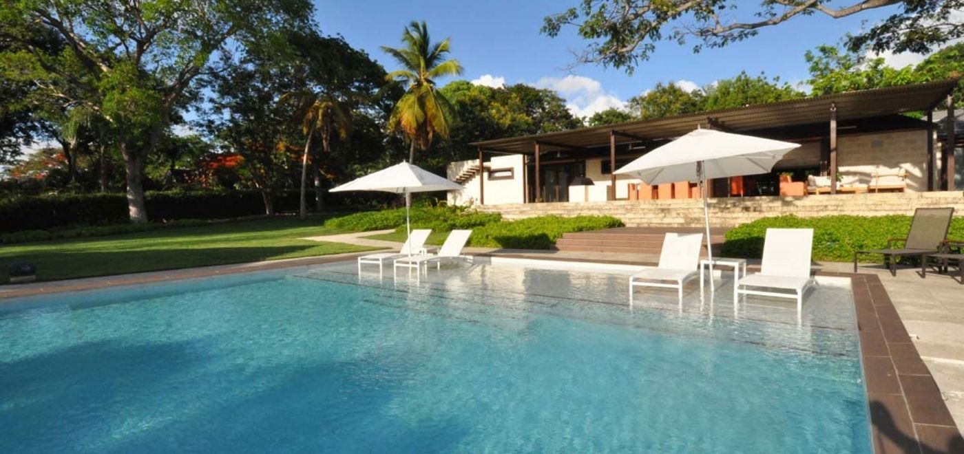 An infinity pool