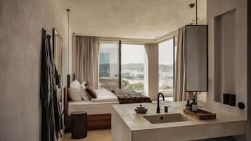Rooftop Room | 1 bedroom, minibar, in-room safe, individually decorated
