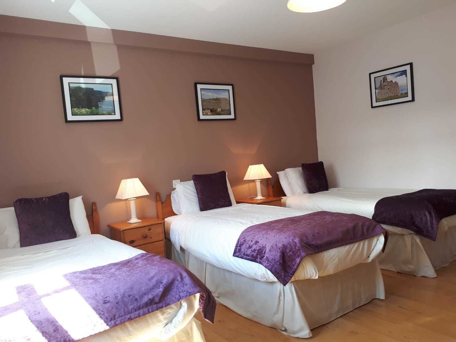 classic triple room, 3 single beds, non smoking | desk, iron/ironing board, free wifi, bed sheets