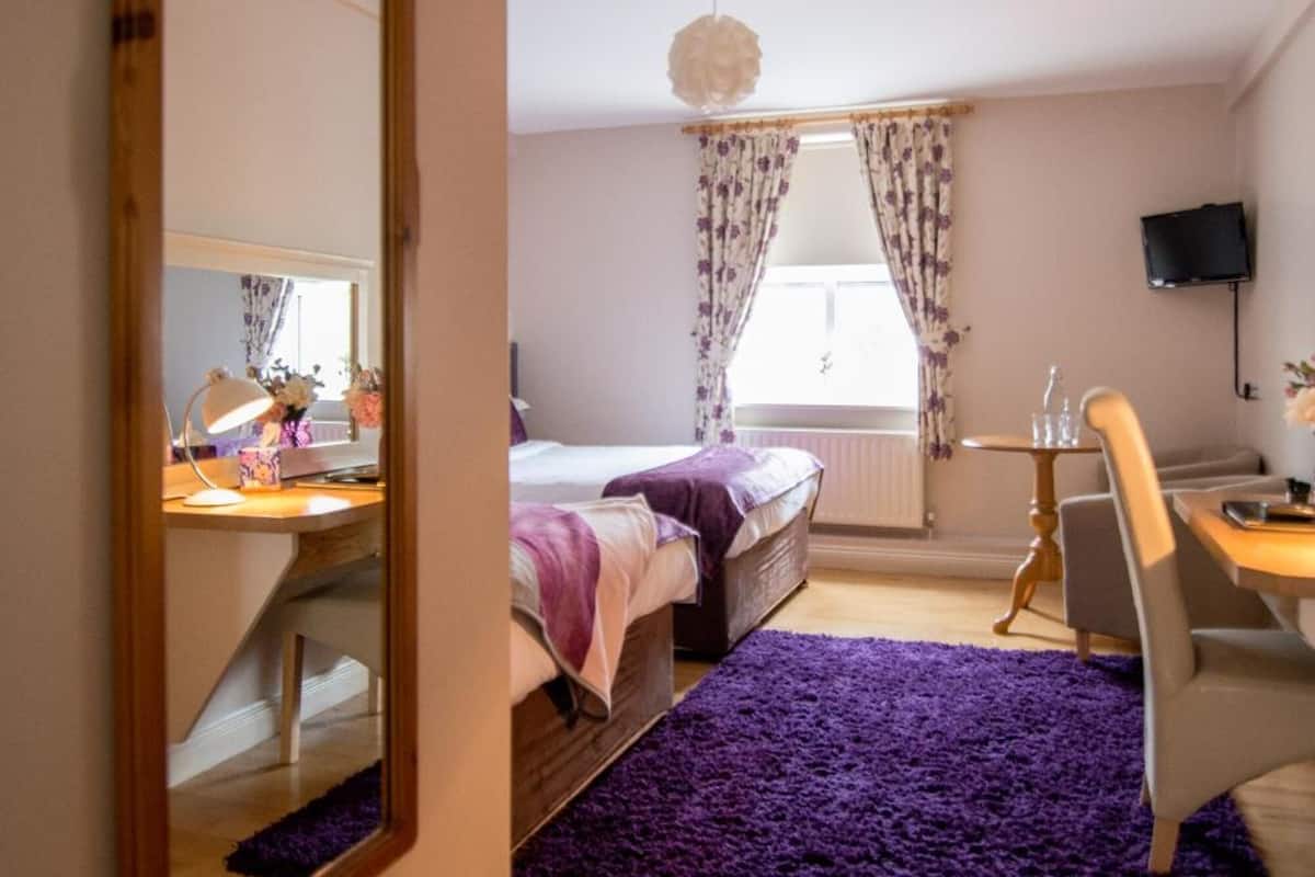 desk, iron/ironing board, free wifi, bed sheets