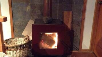 TV skrin rata, pendiangan