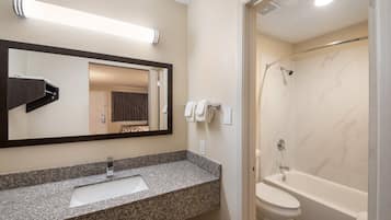 Free toiletries, towels