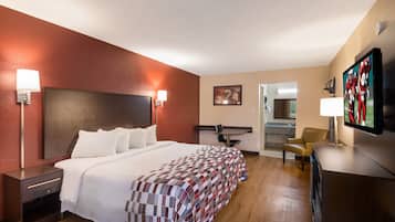 Habitación superior, 1 cama de matrimonio grande, no fumadores | Cunas gratuitas, camas supletorias, wifi gratis y ropa de cama