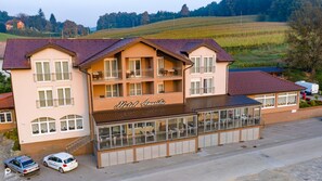 Fassade der Unterkunft