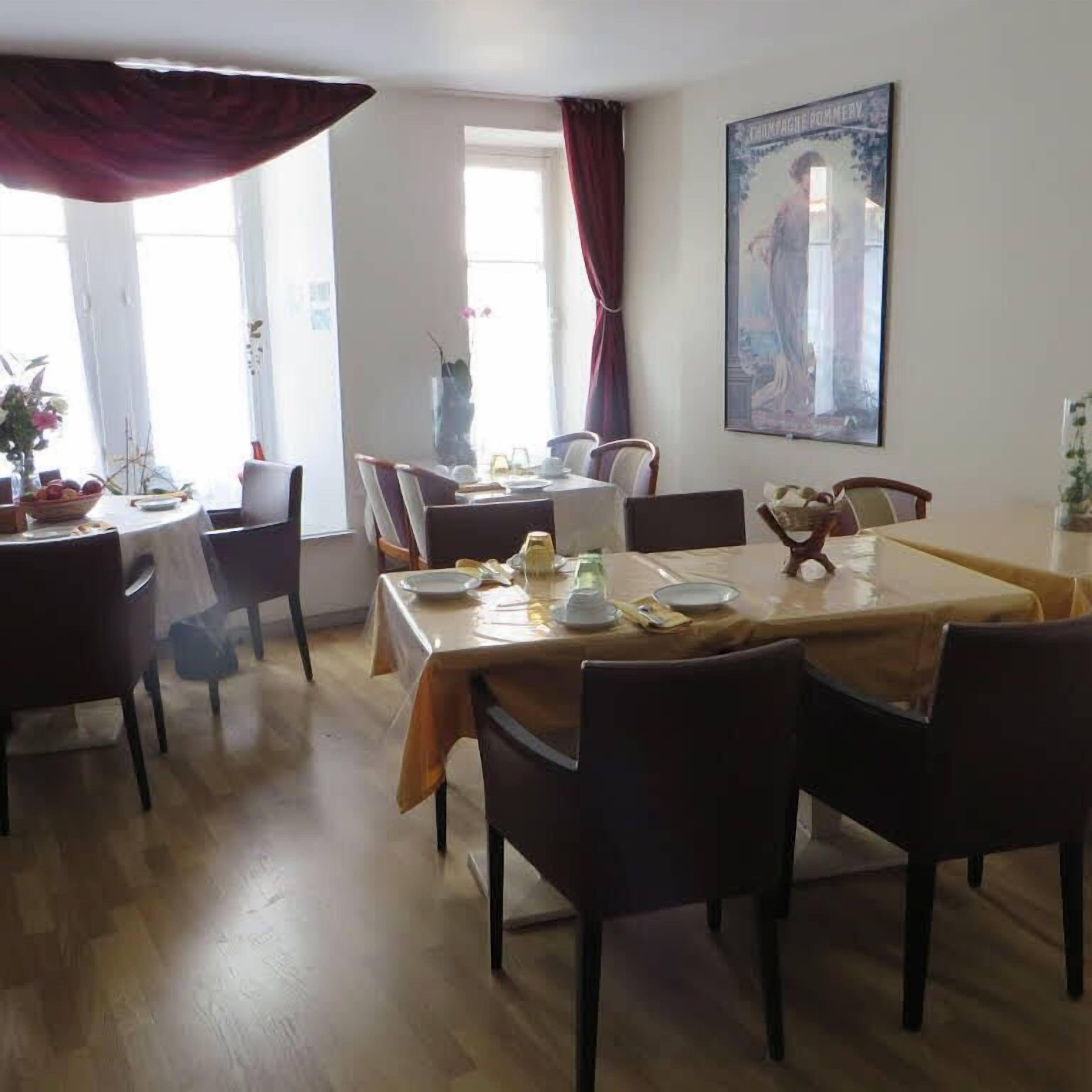 daily continental breakfast (eur 12.00 per person)