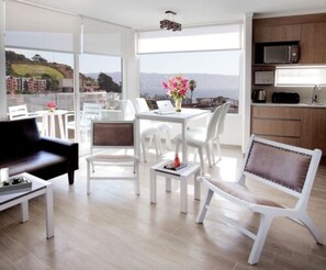Standard Apartment, Multiple Beds, Non Smoking | View from room - Fuente Mayor Reñaca (Vina del Mar)