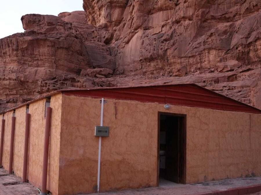 Overnatningsstedets facade