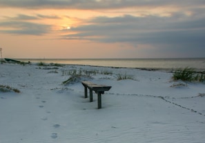 Sun loungers, beach towels