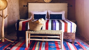 Traditional Tent, Accessible, Non Smoking | Egyptian cotton sheets, premium bedding, down comforters, bed sheets - Pueblo Touareg (Taouz)