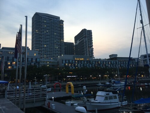 A well-decorated 3-storey house near Malaysia-Singapore border checkpoint. 