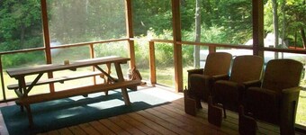 Island Fox - Home nestled in the Woods with Screened-in Porch!