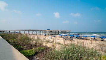 Accommodatie ligt op het strand