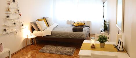 1 Schlafzimmer, Bügeleisen/Bügelbrett, WLAN, Bettwäsche