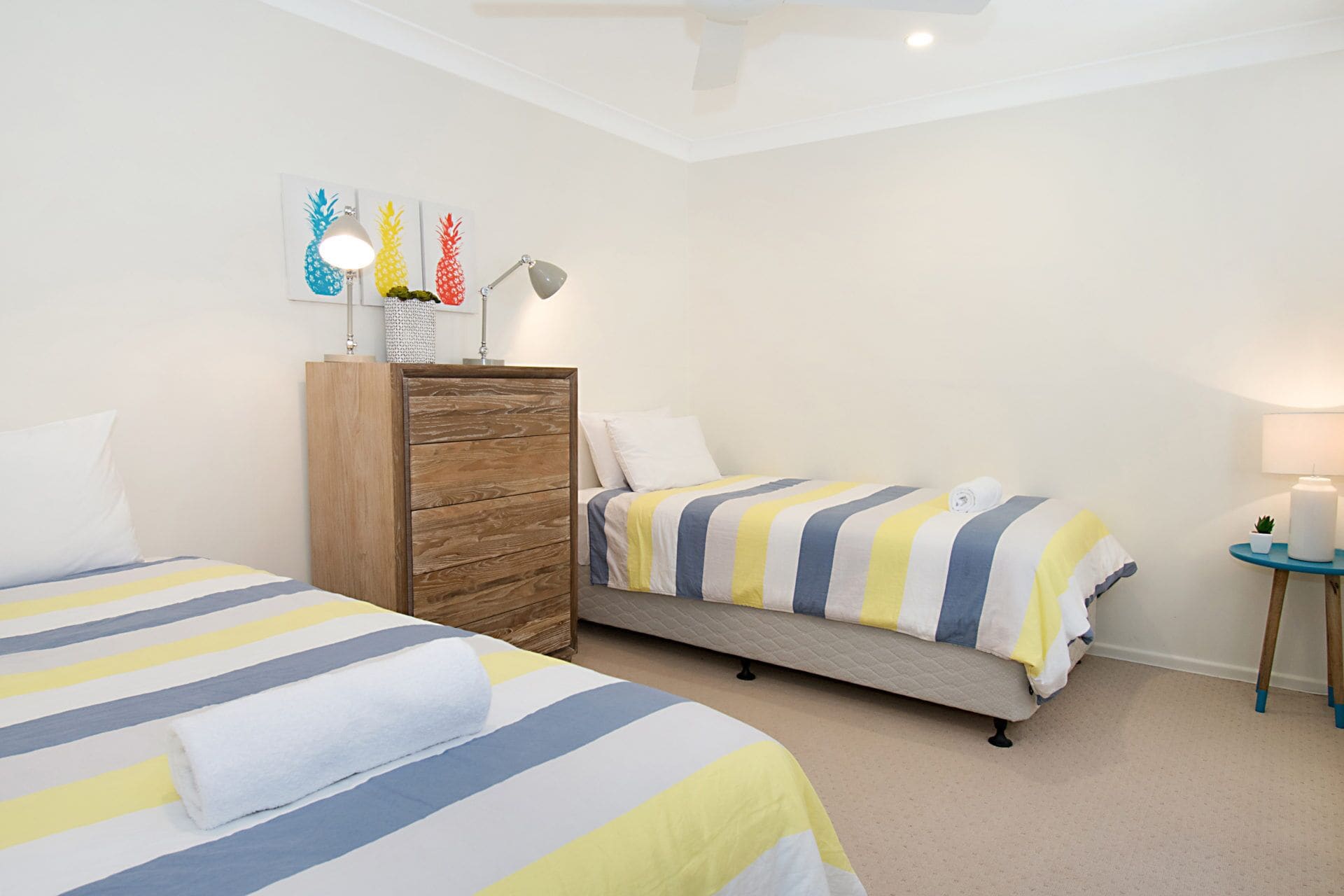 3 bedrooms, iron/ironing board, free WiFi, bed sheets
