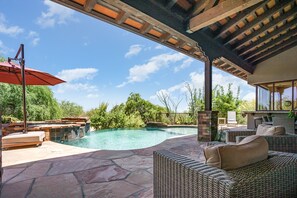 Una piscina climatizada