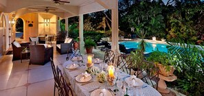 Outdoor dining
