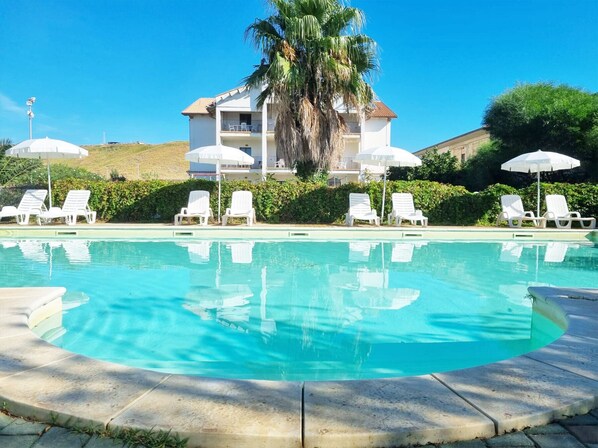 Alberca al aire libre 