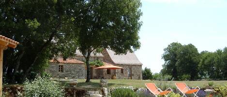 Piscina externa, piscina aquecida