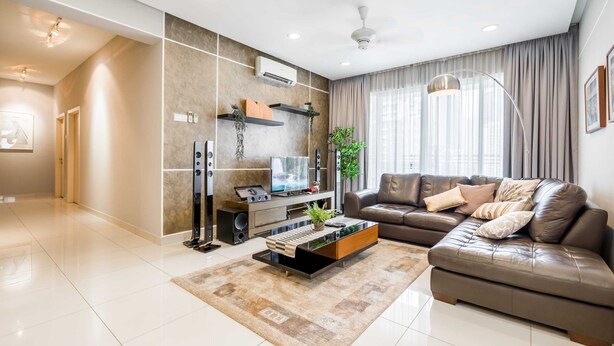 City Apartment, 3 Bedrooms, City View | Living room - Ceriaan Kiara by Plush (Kuala Lumpur)