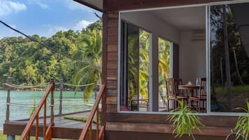 Bungalow, para no fumadores (Min 3 nights) | Terraza o patio