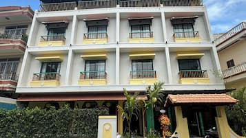 Façade de l’hébergement