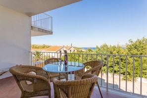 Balcony with sea view