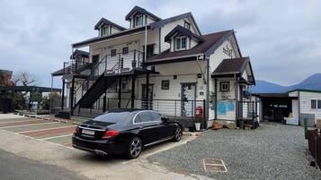 Façade de l’hébergement