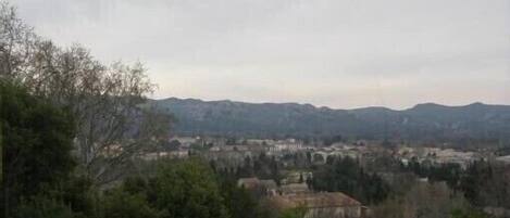 Udsigt fra overnatningsstedet