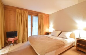 1 غرفة نوم وملاءات أسرّة