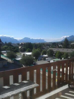 Property grounds - Duplex Ancelle, well located, beautiful view of the Ecrins massif, at the foot of the slopes (Ancelle)