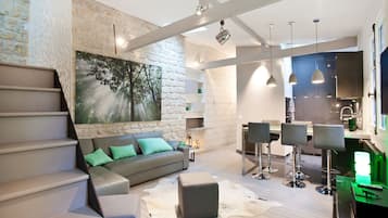 TV, video games, DVD player, books