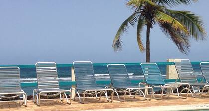 SEHEN SIE SICH DIE ANSICHT AN! Fantastic Affordable Oceanfront Studio - Hören Sie den Wellen zu