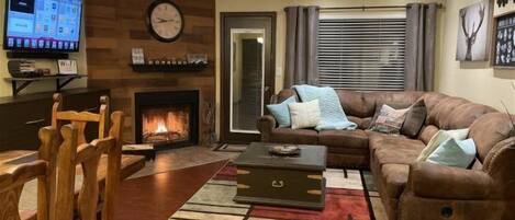 تلفزيون، مدفأة