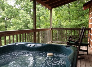 Baignoire à remous extérieure