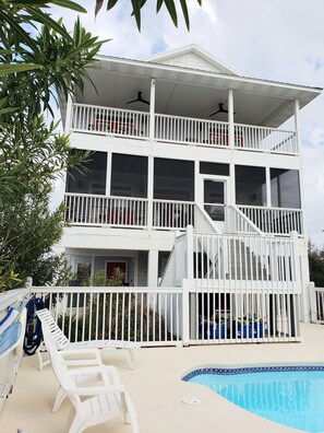 Alberca al aire libre 