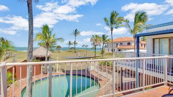 Classic Apartment, Multiple Beds, Ocean View | Balcony