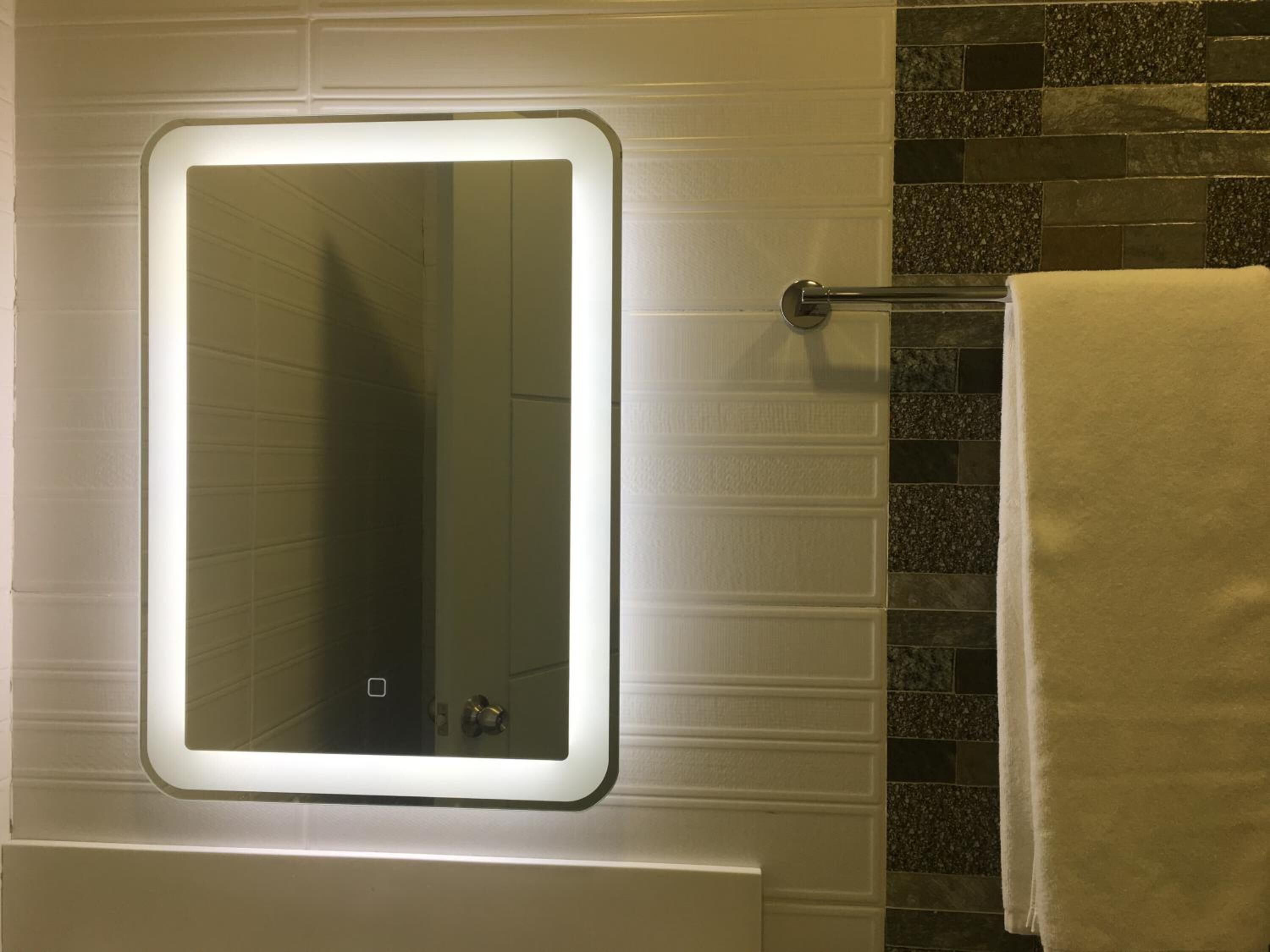 shower, rainfall showerhead, hair dryer, bidet